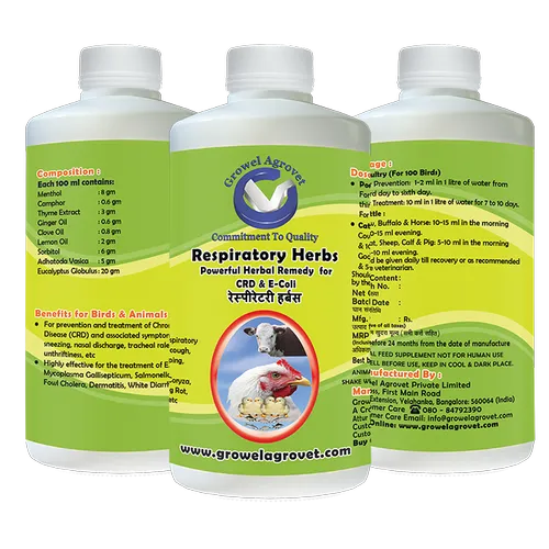Poultry Crd & E.Coli Medicine, Packaging Type: 1 Ktr. 500 Ml